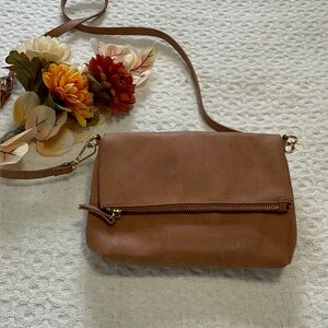 Elegant Tan Crossbody Bag